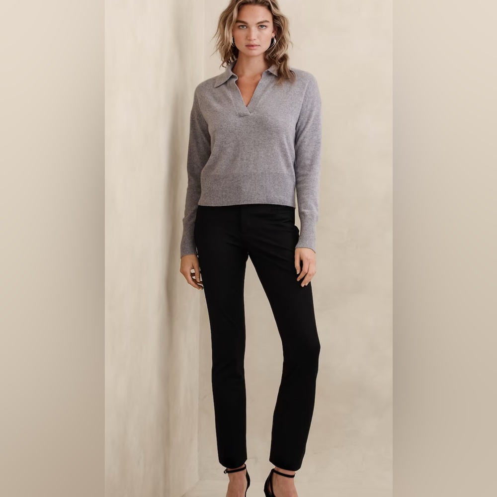 Banana Republic Sloan Slim Pants, new, sz 10, black